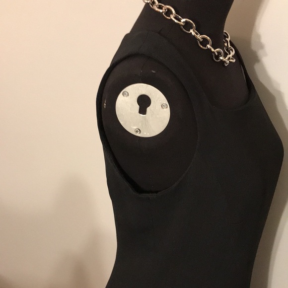 GARFIELD & MARKS Little Black Dress Size 6 Made In New York City USA - Picture 5 of 9